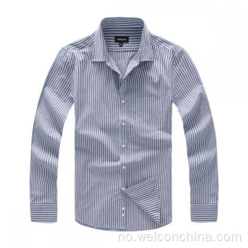 Softy Business Blue Color Men&#39;s Striped Shirt